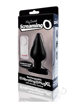 My Secret Remote Vibe XL Plug Black (Individual - Black - XLarge