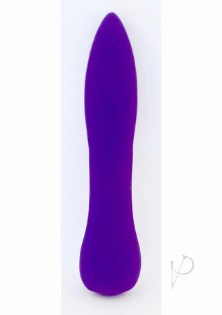 Nu Sensuelle Bobbii Xlr8 Rechargeable Silicone Vibrator - Purple/Ultra Violet