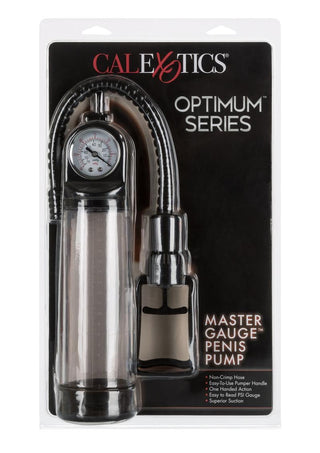 Optimum Series Master Gauge Penis Pump - Clear