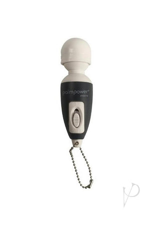 Palmpower Micro Wand Massager - Black/Pink