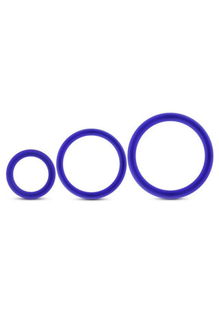 Performance Vs4 Pure Premium Silicone Cock Ring Set (3 Sizes