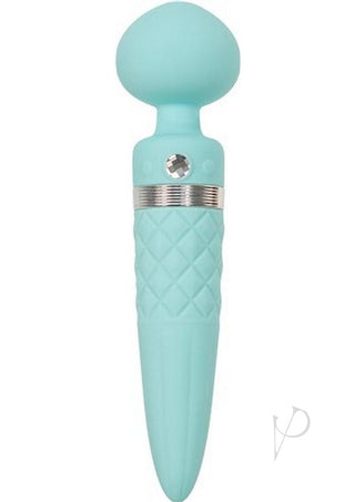 Pillow Talk Sultry Warming Wand Massager - Teal