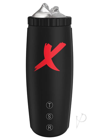 Pipedream Extreme Elite Moto-Bator Masturbator - Mouth - Black/Clear