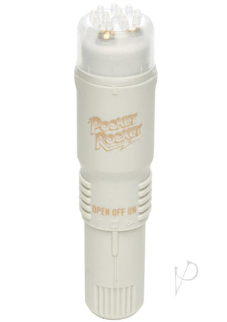 Pocket Rocket Mini Massager - Ivory - 4in