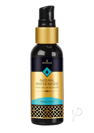 Sensuva Natural Water Based Unflavored Lubricant - 1.93oz