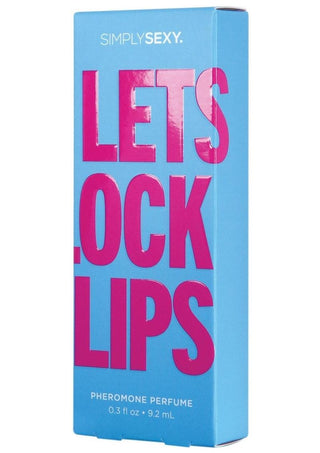 Simply Sexy Pheromone Perfume Let's Lock Lips Spray - 0.3oz