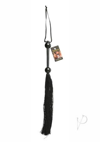Sportsheets Large Rubber Whip - Black - 22in