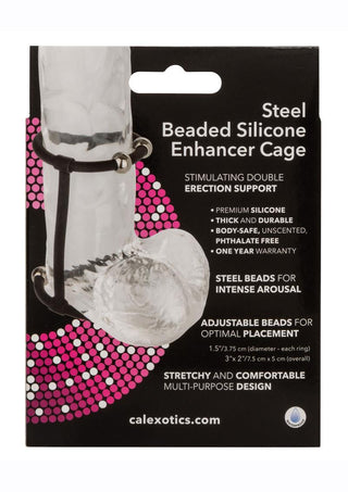 Steel Beaded Silicone Enhancer Cage