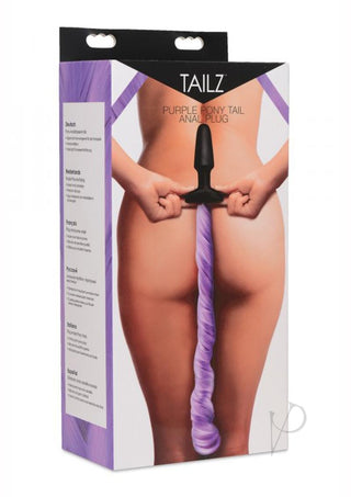 Tailz Pony Tail Anal Plug - Purple