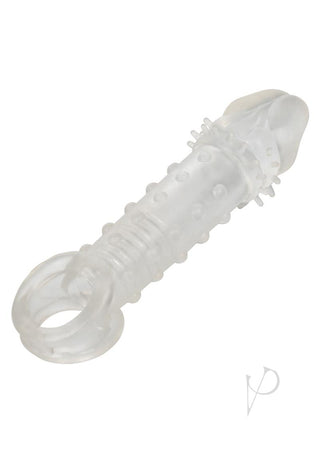 Ultimate Stud Penis Extender with Scrotum Support - Clear
