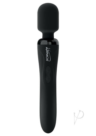 Wanachi Body Recharger Silicone Rechargeable Wand Massager - Black