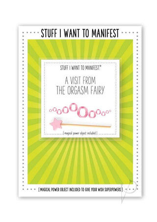 Warm Human Manifest Greeting Card - Orgasm